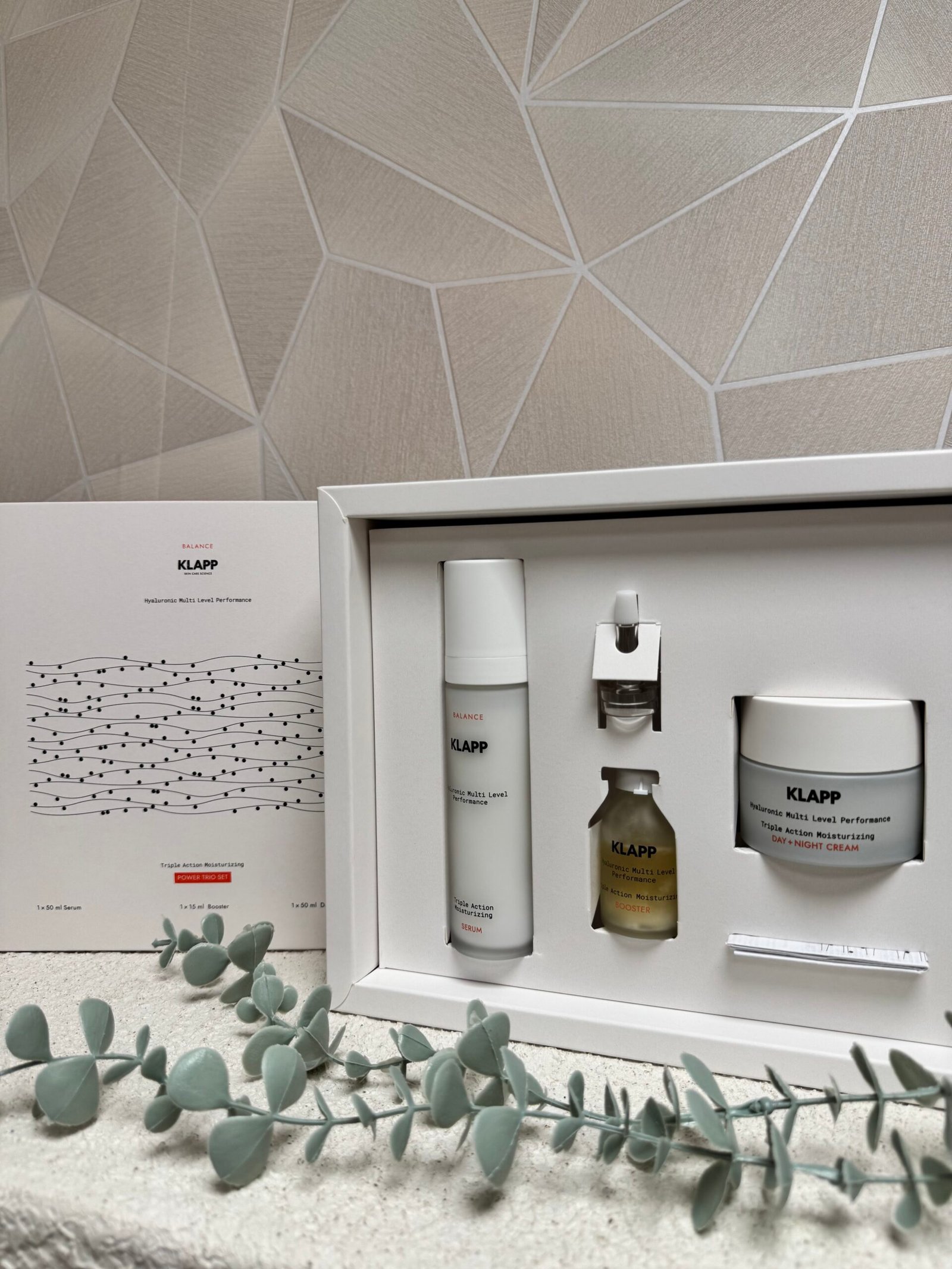 Hyaluronic Triple Action Moisture Power Trio Set